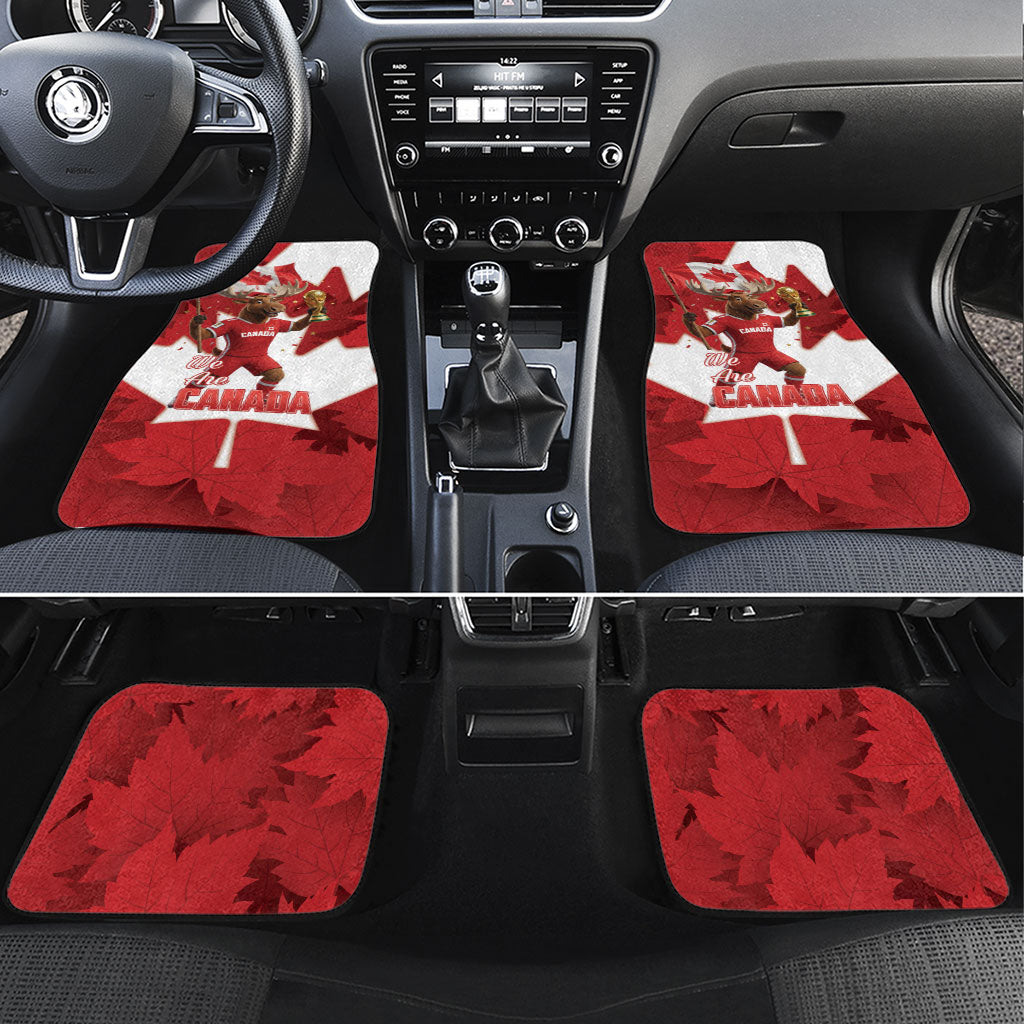 Canada Day Proud 2026 Car Mats Canadian Moose Soccer Is Coming Home
