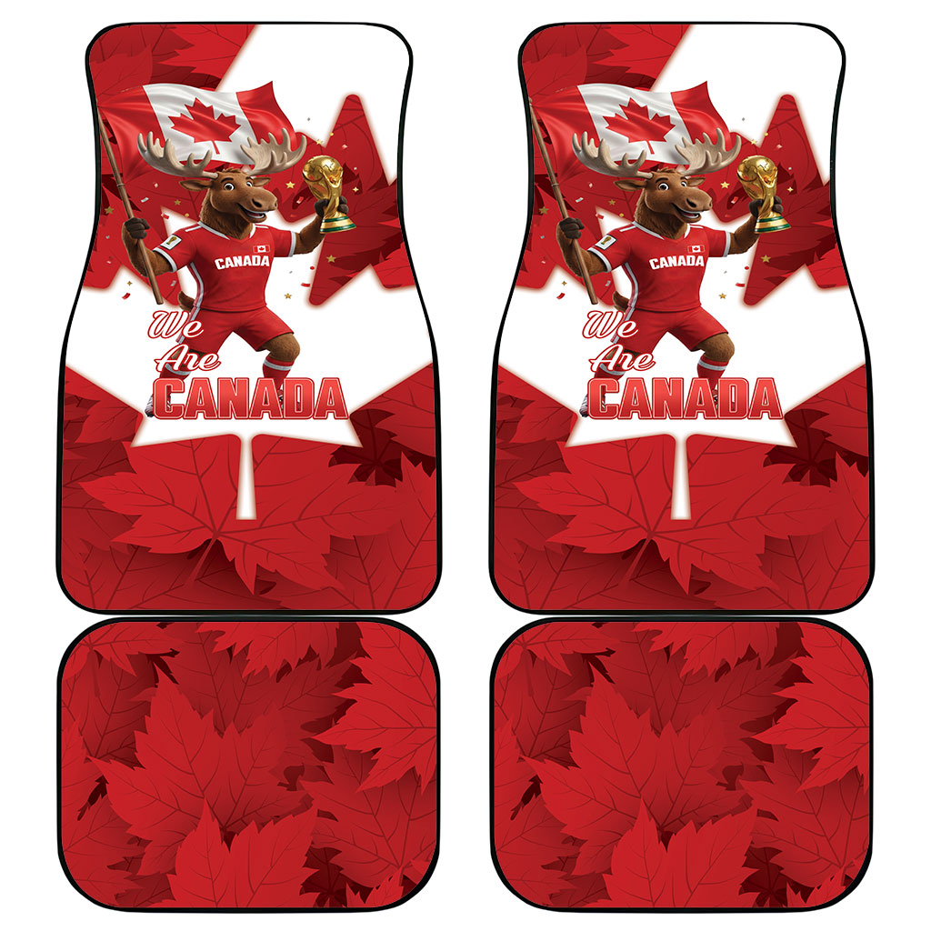 Canada Day Proud 2026 Car Mats Canadian Moose Soccer Is Coming Home