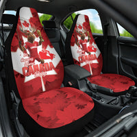 Canada Day Proud 2026 Car Seat Cover Canadian Moose Soccer Is Coming Home