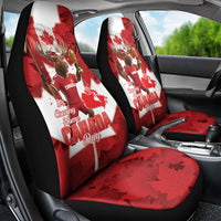 Canada Day Proud 2026 Car Seat Cover Canadian Moose Soccer Is Coming Home