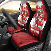 Canada Day Proud 2026 Car Seat Cover Canadian Moose Soccer Is Coming Home