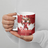 Canada Day Proud 2026 Ceramic Mug Canadian Moose Soccer Is Coming Home