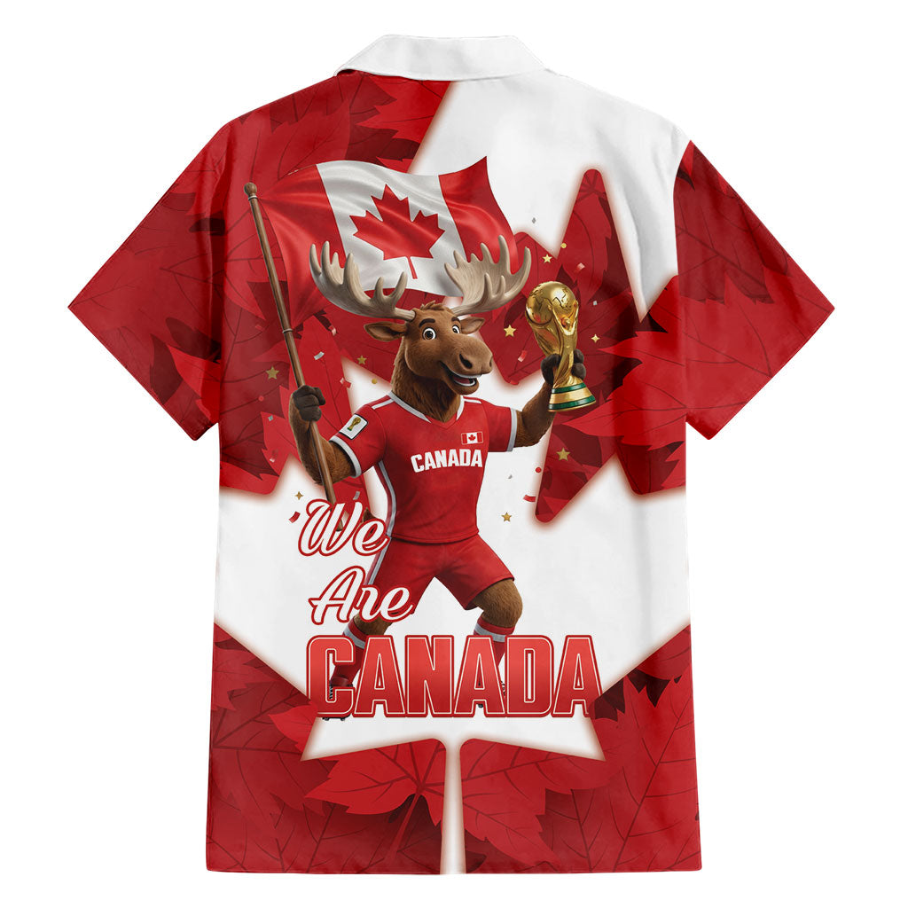 Canada Day Proud 2026 Hawaiian Shirt Canadian Moose Soccer Is Coming Home