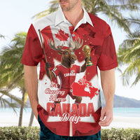 Canada Day Proud 2026 Hawaiian Shirt Canadian Moose Soccer Is Coming Home