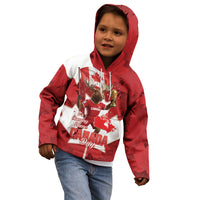 Canada Day Proud 2026 Kid Hoodie Canadian Moose Soccer Is Coming Home