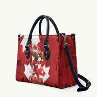 Canada Day Proud 2026 Leather Bag Canadian Moose Soccer Is Coming Home