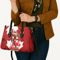 Canada Day Proud 2026 Leather Bag Canadian Moose Soccer Is Coming Home