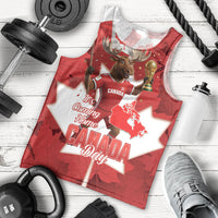 Canada Day Proud 2026 Men Tank Top Canadian Moose Soccer Is Coming Home