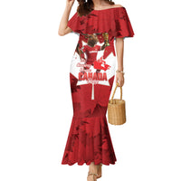 Canada Day Proud 2026 Mermaid Dress Canadian Moose Soccer Is Coming Home