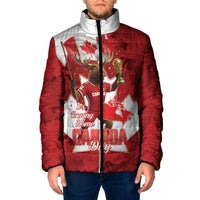 Canada Day Proud 2026 Padded Jacket Canadian Moose Soccer Is Coming Home