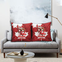 Canada Day Proud 2026 Pillow Cover Canadian Moose Soccer Is Coming Home