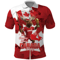 Canada Day Proud 2026 Polo Shirt Canadian Moose Soccer Is Coming Home