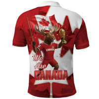 Canada Day Proud 2026 Polo Shirt Canadian Moose Soccer Is Coming Home