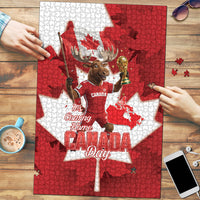 Canada Day Proud 2026 Puzzle Canadian Moose Soccer Is Coming Home