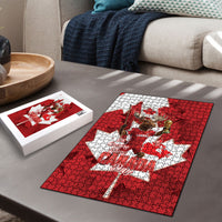 Canada Day Proud 2026 Puzzle Canadian Moose Soccer Is Coming Home