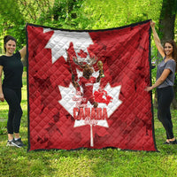 Canada Day Proud 2026 Quilt Canadian Moose Soccer Is Coming Home