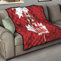 Canada Day Proud 2026 Quilt Canadian Moose Soccer Is Coming Home