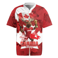Canada Day Proud 2026 Rugby Jersey Canadian Moose Soccer Is Coming Home