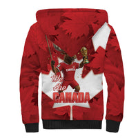 Canada Day Proud 2026 Sherpa Hoodie Canadian Moose Soccer Is Coming Home