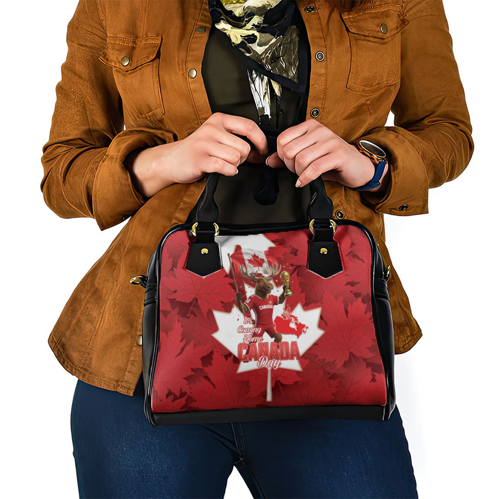 Canada Day Proud 2026 Shoulder Handbag Canadian Moose Soccer Is Coming Home