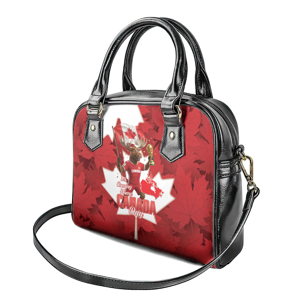Canada Day Proud 2026 Shoulder Handbag Canadian Moose Soccer Is Coming Home