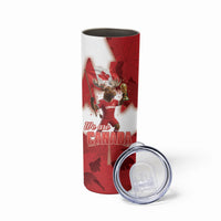 Canada Day Proud 2026 Skinny Tumbler Canadian Moose Soccer Is Coming Home