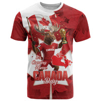 Canada Day Proud 2026 T Shirt Canadian Moose Soccer Is Coming Home
