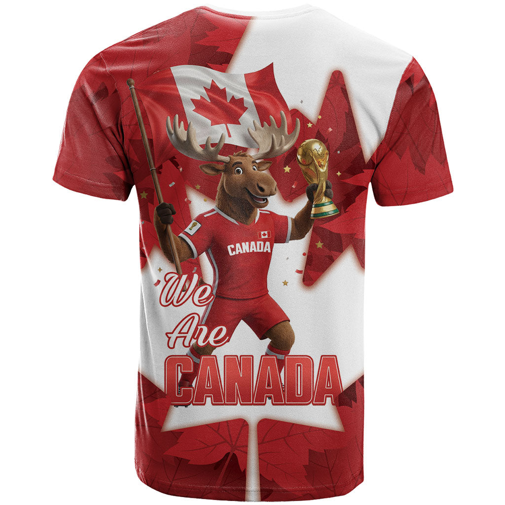 Canada Day Proud 2026 T Shirt Canadian Moose Soccer Is Coming Home