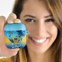 US Virgin Islands Independence Day AirPods Case 1848 Proud Palm Tropical Style