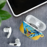 US Virgin Islands Independence Day AirPods Case 1848 Proud Palm Tropical Style