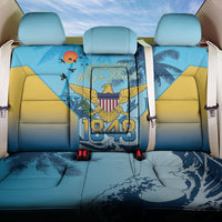 US Virgin Islands Independence Day Back Car Seat Cover 1848 Proud Palm Tropical Style