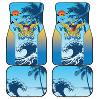 US Virgin Islands Independence Day Personalized Car Mats 1848 Proud Palm Tropical Style