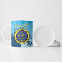 US Virgin Islands Independence Day Personalized Ceramic Mug 1848 Proud Palm Tropical Style