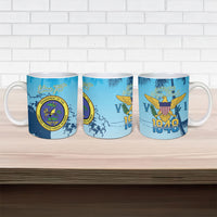 US Virgin Islands Independence Day Personalized Ceramic Mug 1848 Proud Palm Tropical Style