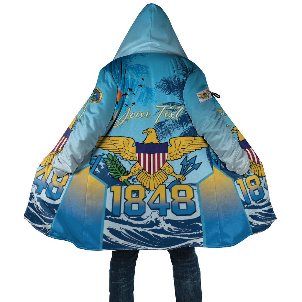 US Virgin Islands Independence Day Personalized Cloak 1848 Proud Palm Tropical Style