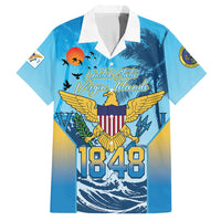 US Virgin Islands Independence Day Personalized Hawaiian Shirt 1848 Proud Palm Tropical Style