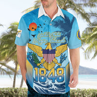 US Virgin Islands Independence Day Personalized Hawaiian Shirt 1848 Proud Palm Tropical Style