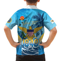 US Virgin Islands Independence Day Personalized Hawaiian Shirt 1848 Proud Palm Tropical Style