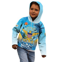 US Virgin Islands Independence Day Personalized Kid Hoodie 1848 Proud Palm Tropical Style
