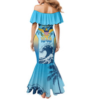 US Virgin Islands Independence Day Personalized Mermaid Dress 1848 Proud Palm Tropical Style