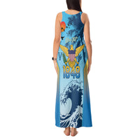 US Virgin Islands Independence Day Personalized Tank Maxi Dress 1848 Proud Palm Tropical Style