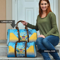 US Virgin Islands Independence Day Travel Bag 1848 Proud Palm Tropical Style
