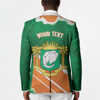 Cote d'Ivoire Independence Day Personalized Blazer 1960 Proud Coat Of Arms Grunge Style