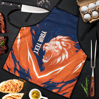 Custom Netherlands 2026 Football Apron Go Oranje Majestic Lion