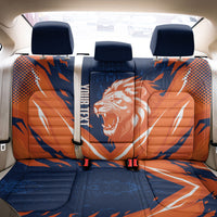 Custom Netherlands 2026 Football Back Car Seat Cover Go Oranje Majestic Lion