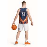 Custom Netherlands 2026 Football Basketball Jersey Go Oranje Majestic Lion