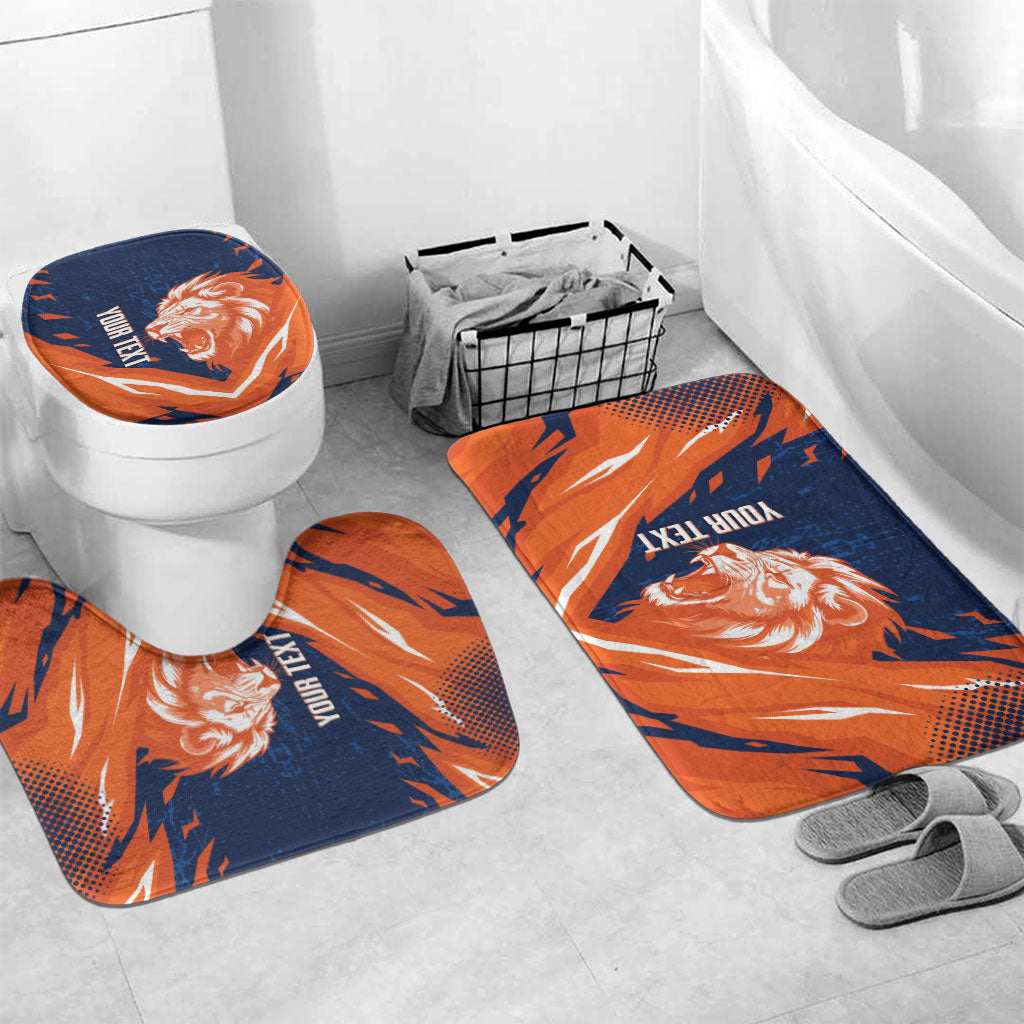 Custom Netherlands 2026 Football Bathroom Set Go Oranje Majestic Lion