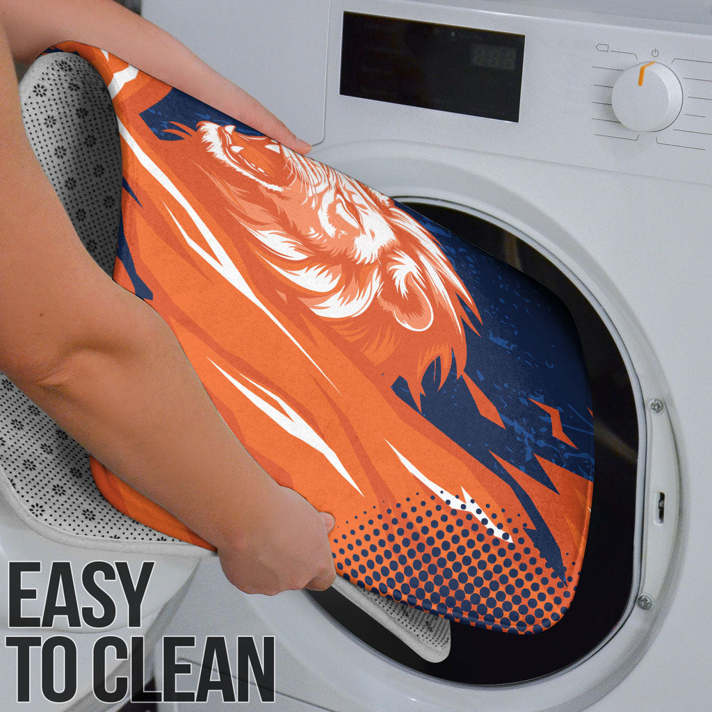 Custom Netherlands 2026 Football Bathroom Set Go Oranje Majestic Lion
