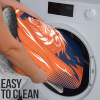 Custom Netherlands 2026 Football Bathroom Set Go Oranje Majestic Lion