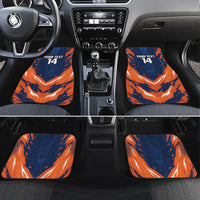 Custom Netherlands 2026 Football Car Mats Go Oranje Majestic Lion